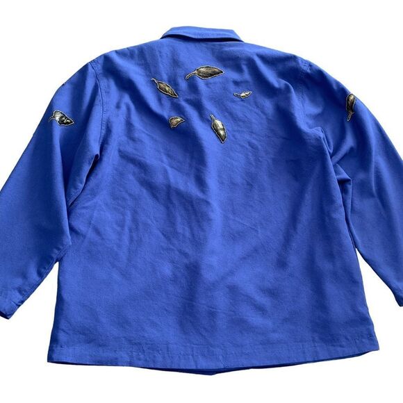 BALA BALA Vintage 💯% Gold Leaf Embroidered 2-PC Pants Set XLARGE - Picture 8 of 16